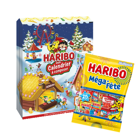Calendrier personnalisable + 1 Méga fête 1kg image number null